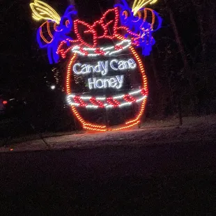 Imagine that, Candy Cane Honey... should have local make it
