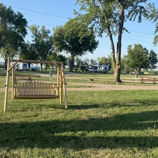 These beautiful swings!