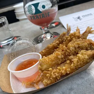 I loved that they let you order food from the Thai spot next door!