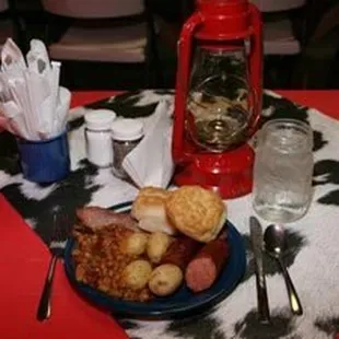 Smoked Brisket &amp; Sausage