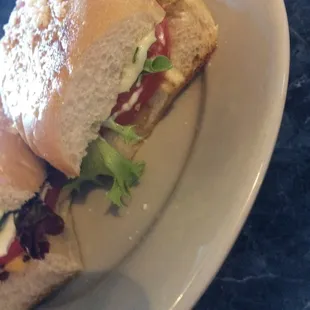 Veggie Sandwich but I haven't gotten mg soup yet