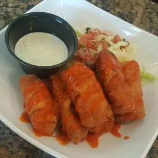 Buffalo Chicken Rolls