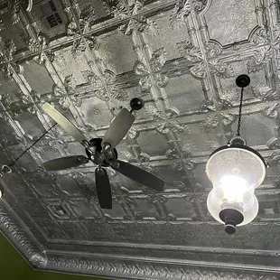 Cute vintage ceiling in this old train station