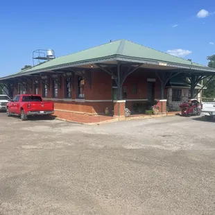 Exterior of the depot