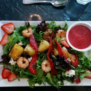 Grilled Shrimp Salad