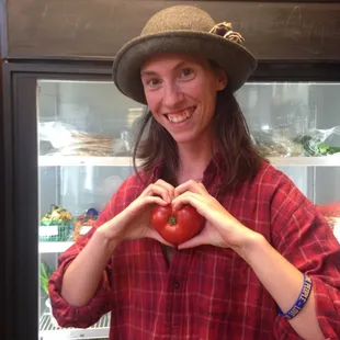 We never refrigerate our tomatoes
