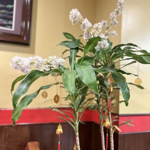 When business is blooming the flower bloom