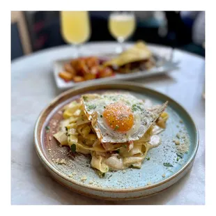 TAGLIATELLE CARBONARA