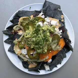 vegan nachos. ok.