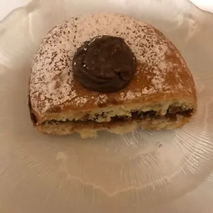 Inside view of donut