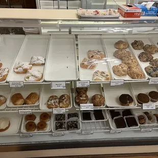 a variety of pastries