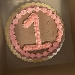 Custom cake (for smash cake)