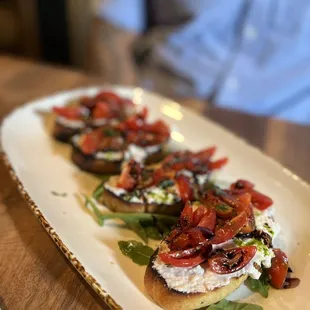 Buratta Bruschetta