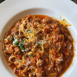 June 7, 2023 - Pranzo Italian Restaurant (Sante Fe, NM) - Linguine con Salcissia (So good!)