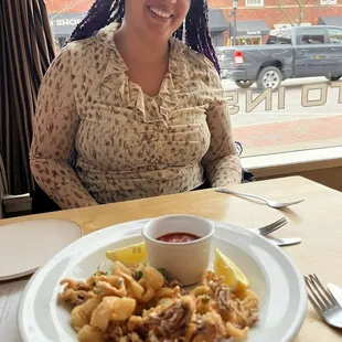 Excellent calamari!