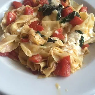 Caprese pasta.