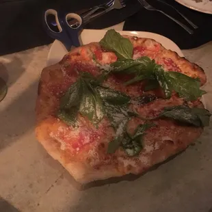 Custom lobster pizza to die for.