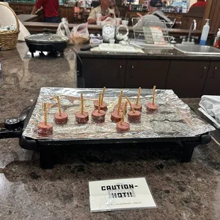 Free sausage samples