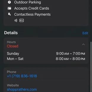 a screenshot of the app