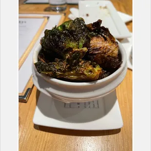 Brussel sprouts were so delicious.