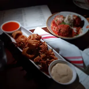 Pretzel Crusted Calamari