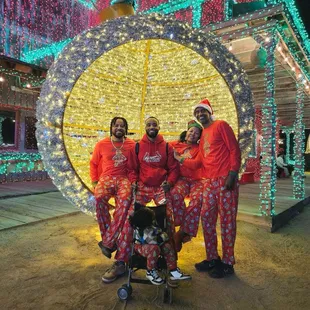 A Beautiful Ornament for a family photo