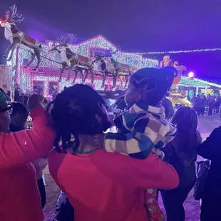 Look it's Rudolf the Red Nose Reindeer