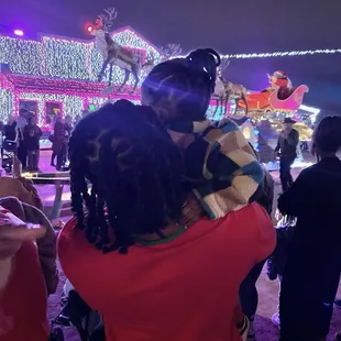 His Nose shines so bright