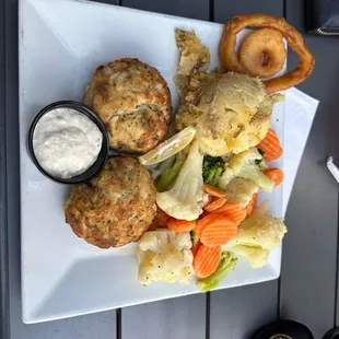 Crab cake dinner Market Price