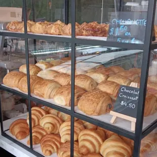 a variety of baked goods