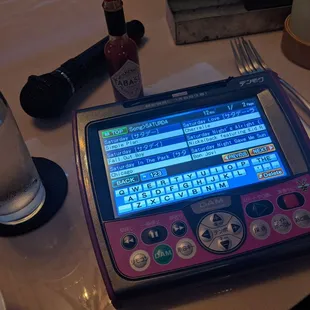 Song selection remote