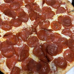Pepperoni pizza