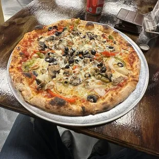 a person sitting at a table