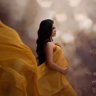 Maternity Session with an item from our client closet.