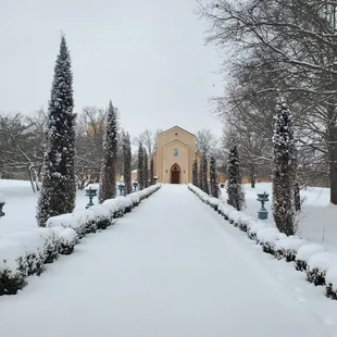 Peace filled winter at the Chapel
