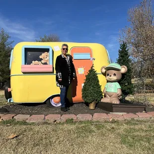 Outside of Precious Moments - Cubby Bear RV