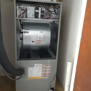 Just have to put the panels back on.  Great job team!!!