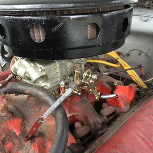 was able to locate a carbirator for my old ford