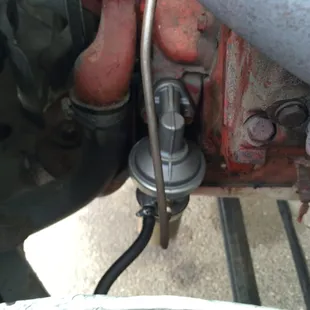 Replaced with new parts