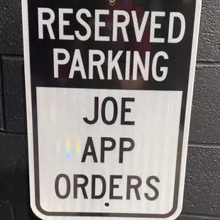 Don't forget to use the Joe App! You can order ahead!