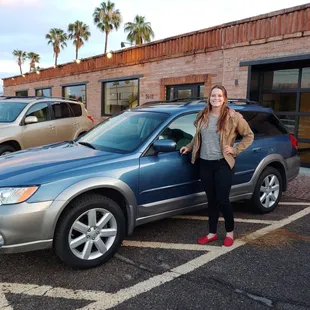 One of our Precision Prepared Subaru Outbacks found it's way into the heart of this adventurous young lady!