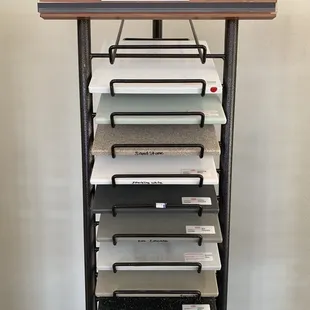 They specialize in Corian solid surface countertops.