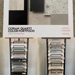 Let us help you upgrade your kitchen and bath with beautiful solid-surface Coran countertops.