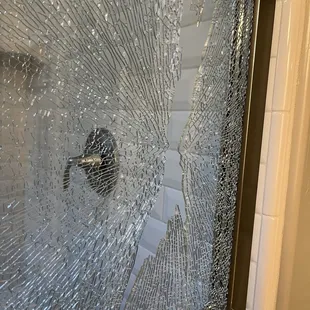 Fresno OLD shattered door