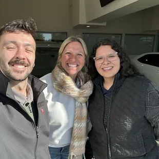 Nicholas, myself &amp; Dolly