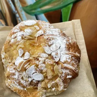 Almond croissant