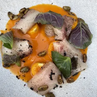 Hamachi Crudo