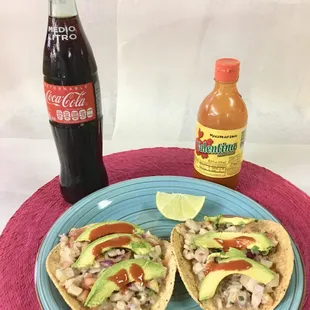 Ceviche tostada