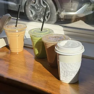 solstice, matcha, MVP mocha latte
