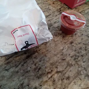 Breadsticks with sauce